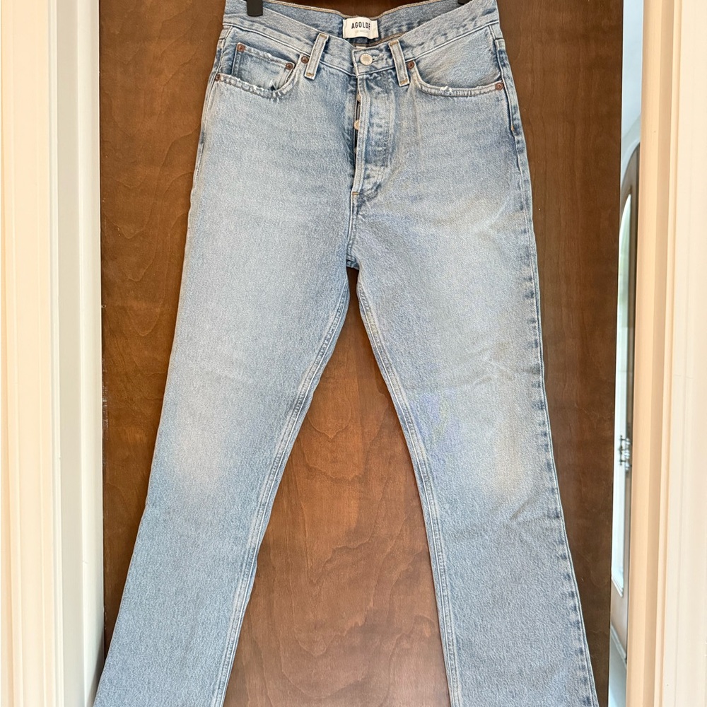 Agolde Women's Light Blue Jeans